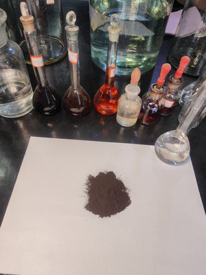 Estrazione dell'acido tannico ossido di ferro desolfurante tannini vegetali
